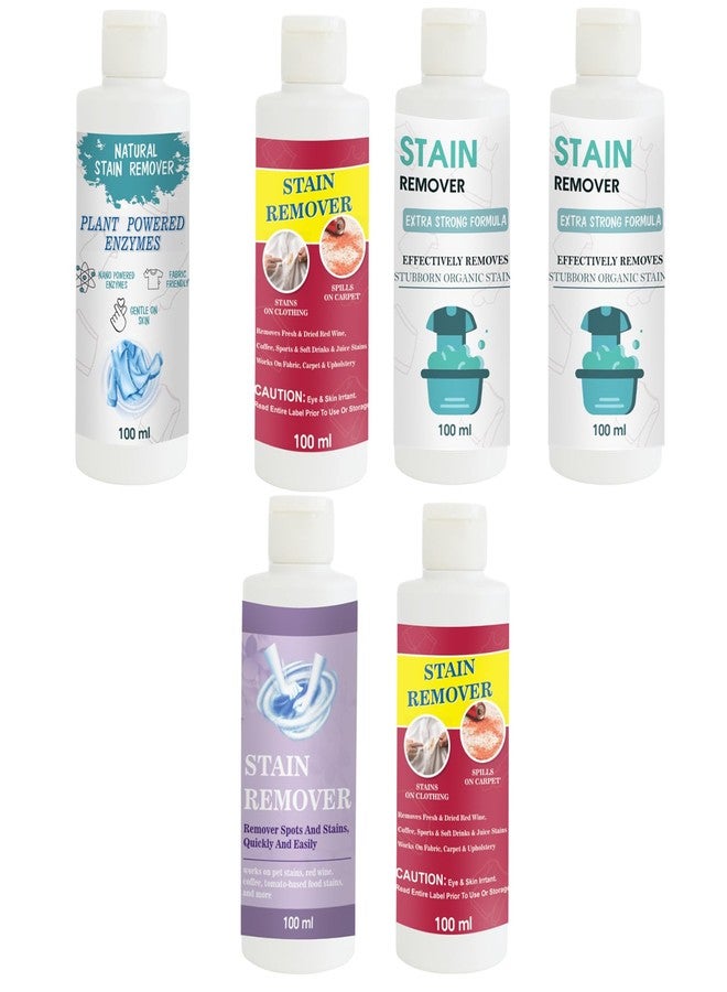 TOOVUS Stain Remover Combo Pack of Shirt, Red, Doll (Pack of 2), Purple and Red Stain Remover | Multi-Surface Cleaning Solution for Clothes, Fabrics, Upholstery (100 g Each) - Image 1